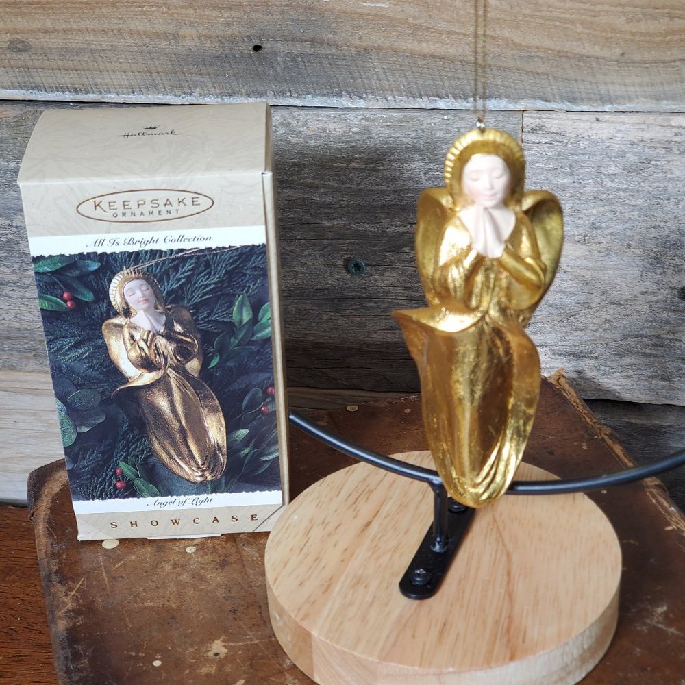Hallmark Keepsake Ornament - All Is Bright Collection - Angel of Light - 1995